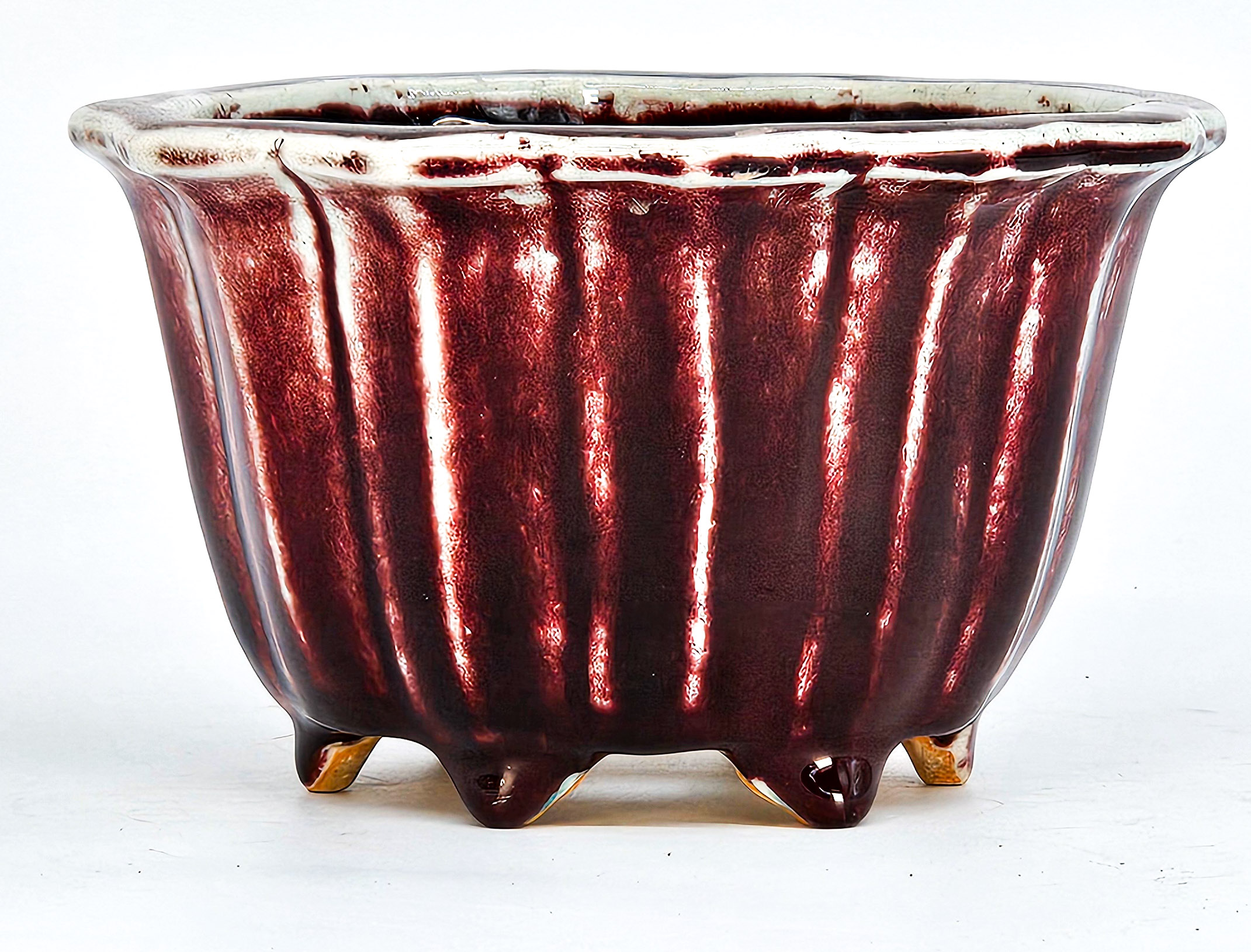 Bonsaischale Koyo Tokoname 14x8,5cm