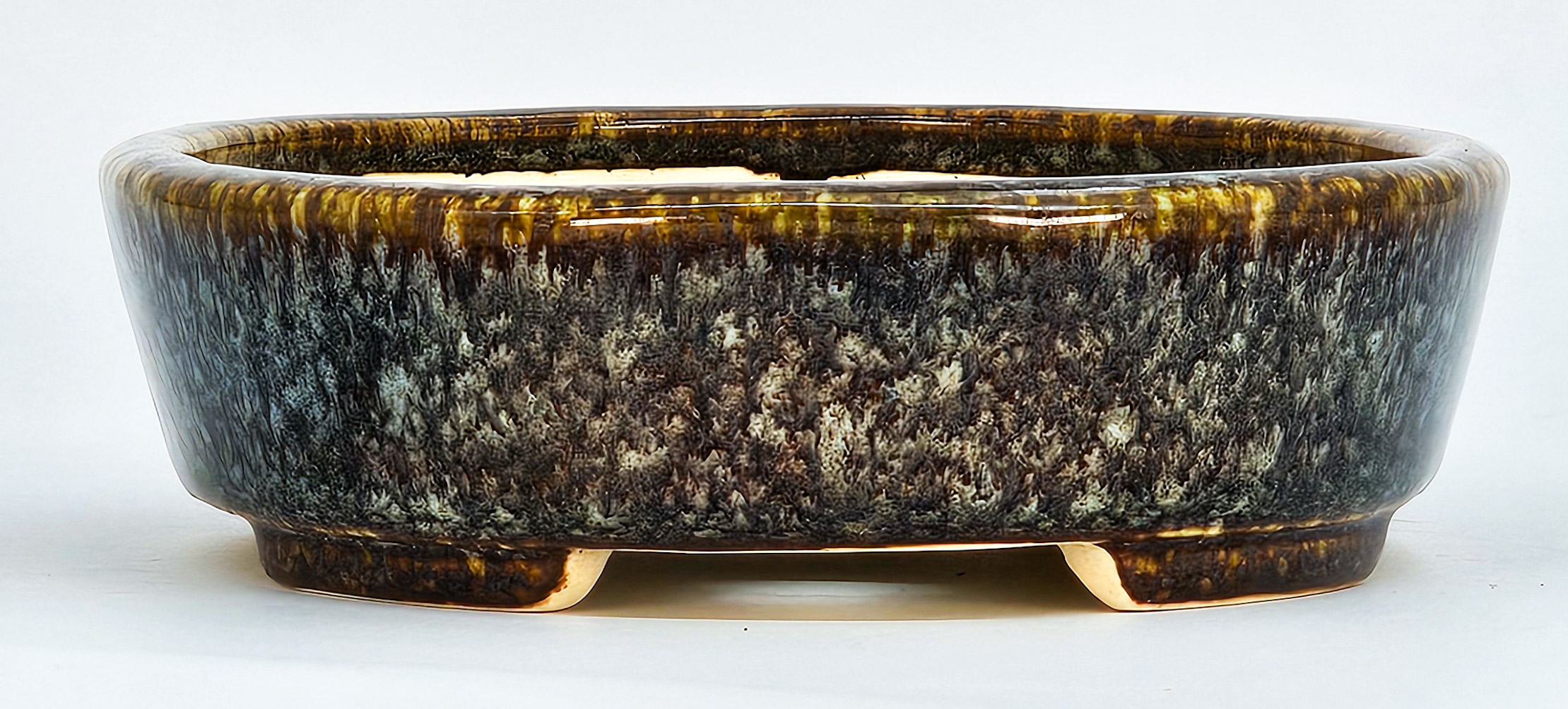 Bonsaischale Koyo Tokoname 17x14x4,3cm