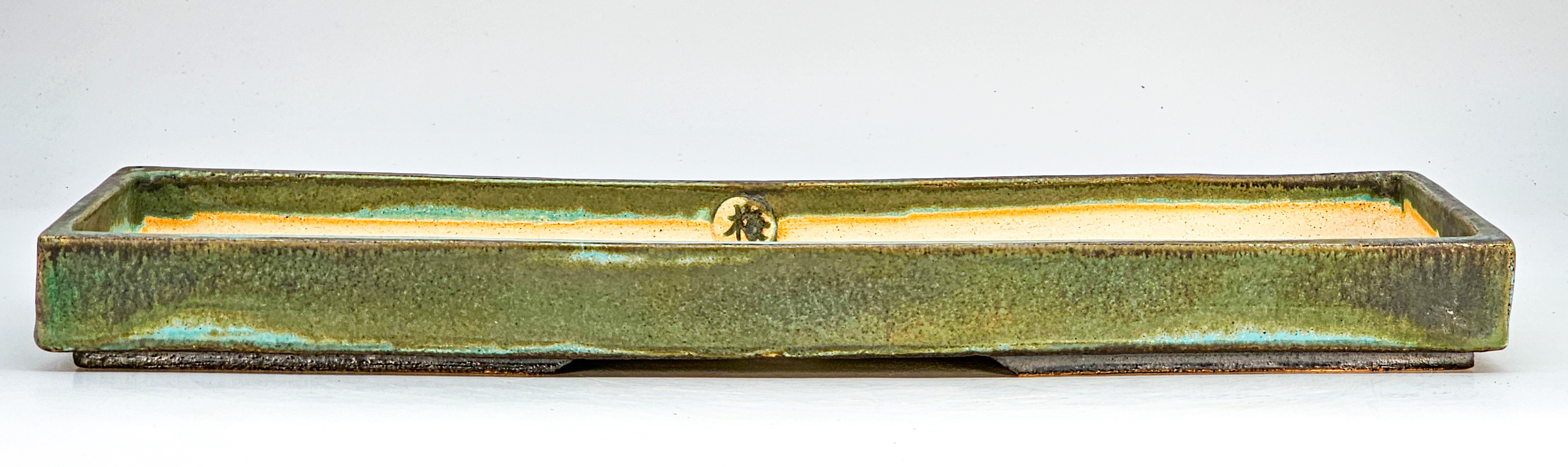 Bonsaischale Sabine BESNARD céramique 47x16,5x4cm