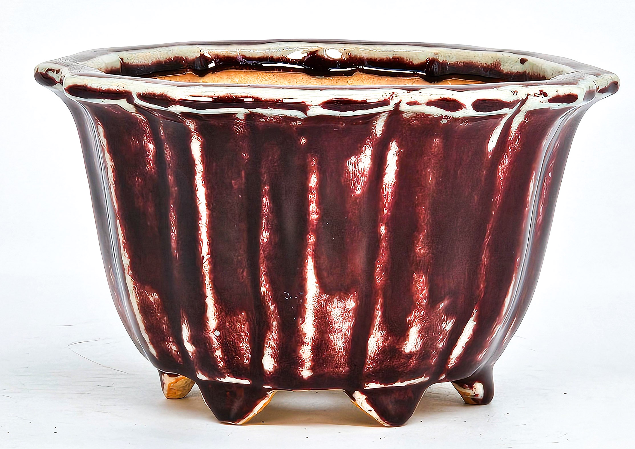 Bonsaischale Koyo Tokoname 14x8,5cm