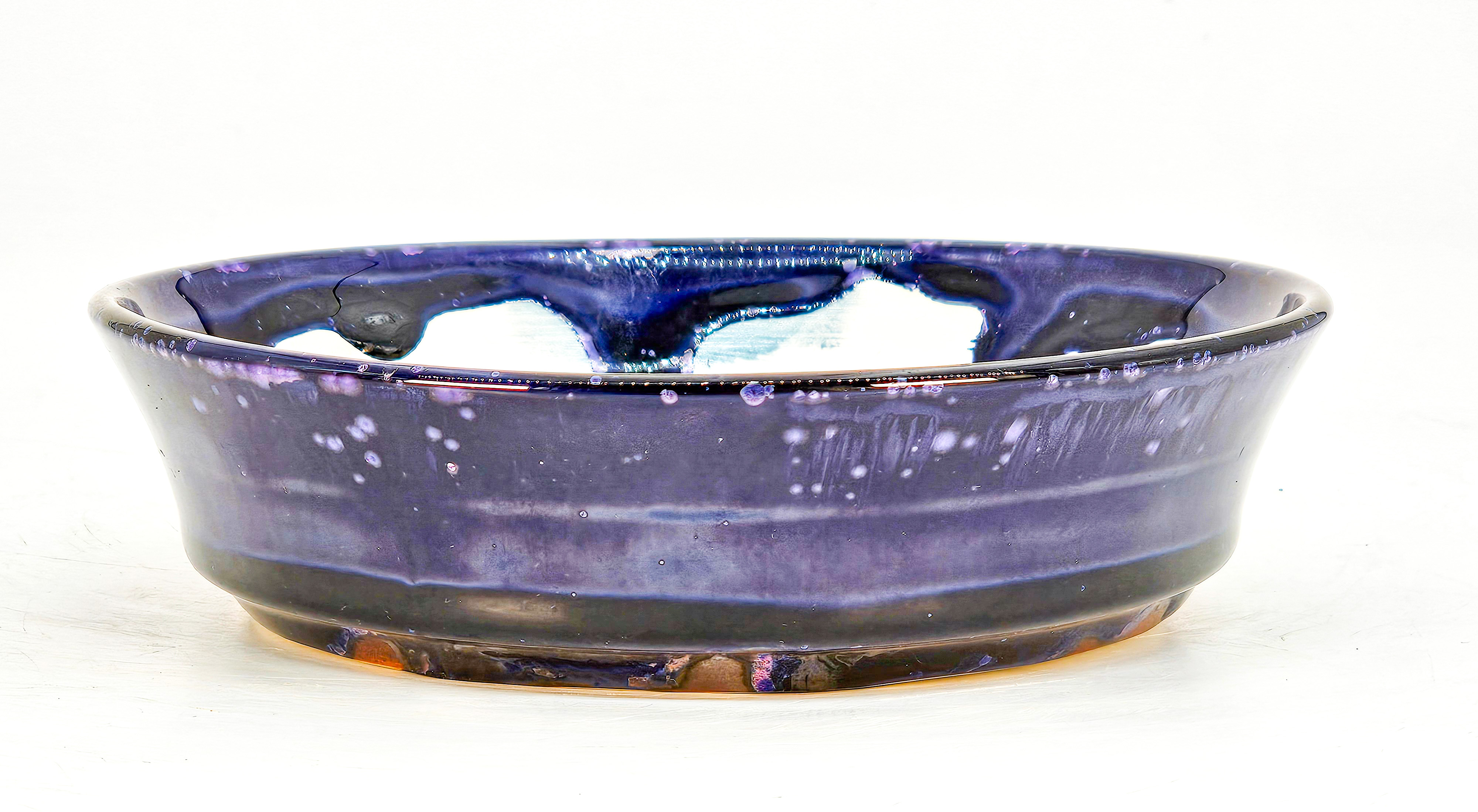 Bonsaischale Sabine BESNARD céramique 19,5x4cm