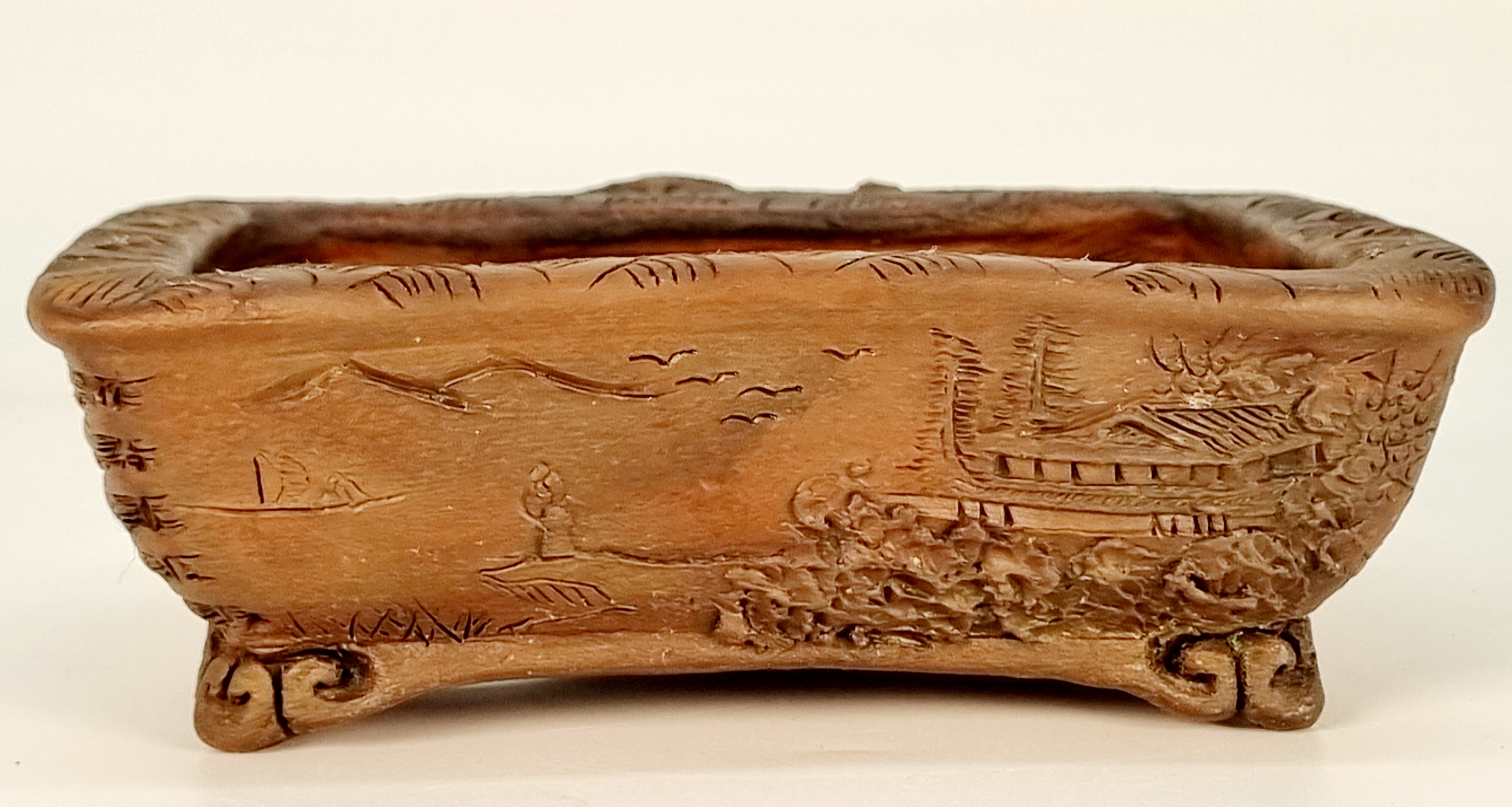 Bonsaischale Tani Ranzan Drachenschale 13x11x4,5 cm